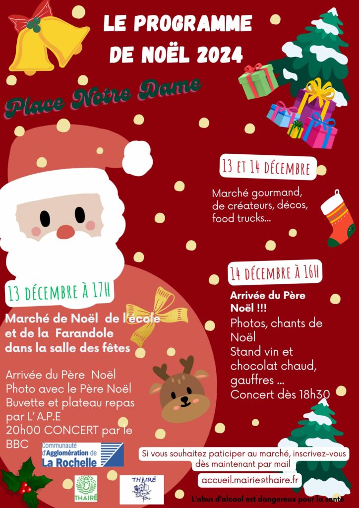 Marché de Noël 2024 - Thairé